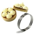 thumbnail image 4 of Round Stainless Steel DIY Cake Mold Dessert Mousse Tarts Circle Baking Tool, 4 of 8