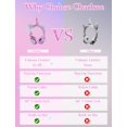 thumbnail image 2 of Auriculares Charlxee Kids Unicorns con micrófono jack de 3,5 mm, color rosa intenso, 2 of 7