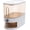 11 Brown, variant on 11Lbs Rice Dispenser, Large Grain Container Storage with Lid Measuring Cylinder Proof Household Cereal Dispenser Bucket for Kitchen Soybean Corn,Brown