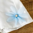 thumbnail image 6 of JOANKDMI 2 Piece Set Girls Casual Shorts Set Collared V Neck Sleeveless Ribbed Top and Elastic Waist Shorts Breathable Outfits for Beach Party Holiday with Flower Applique, 5Y, 6 of 9