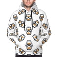 thumbnail image 4 of Hoodies for Men - cartoon hourglass Long Sleeve Comfrt Men'S Fashion Hoodies & Sweatshirts, Sweatshirts for Men Hoodies Pullover Clothing Clothes with Pouch, 4 of 7