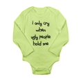 thumbnail image 1 of CafePress - Onlycryblack - Long Sleeve Infant Bodysuit, 1 of 1
