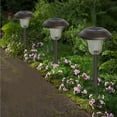 thumbnail image 5 of FKHouse 4 Pcs Solar LED Path Lights, Bronze Automatic Led for Patio, Lawn & Garden (Warm White), 5 of 6