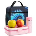 thumbnail image 6 of Blue and Black Tie Dye Pattern Insulated Lunch Bag Teens,Lunch Box for Men Women for Work,Picnic or Travel,10.2x9.5x4.3 Inches,8 Can Capacity, 6 of 6