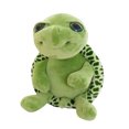 thumbnail image 3 of 20cm Soft Green Big Eyes Stuffed Tortoise Turtle Plush Doll Toys for Baby Kids Gift Home Decor, 3 of 8