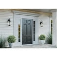 thumbnail image 5 of Progress Lighting, Squire Collection, 2-Light Medium Wall Lantern, Black Finish, Clear Glass Shade, 5 of 10