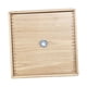 thumbnail image 3 of Caja de almacenamiento de escritorio de madera, cajón de almacenamiento, decoración artesanal, organizador de escritorio de almacenamiento diario, Cajón de 1 nivel., 3 of 9