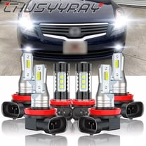 Fit For Nissan Altima (2007-2018) LED Headlight Bulbs,H9+H11 High/Low ...