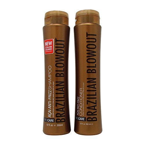 Brazilian Blowout Acai Anti-Frizz Shampoo & Conditioner 12oz bottles