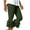 Green-a, variant on Capris for Women New Women’s Yoga Capri Pants, Ruffle Hem Slim Fits Flare Capri Leggings, Comfy Elastic Waist Workout Athletic Crop Pants Green-a XL