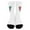 White, variant on Tiweut 67 Socks Meme 6 7 Basketball Socks Funny Six Seven Design Novelty Socks,Black,One Size