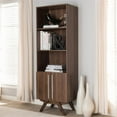 thumbnail image 2 of Baxton Studio Ashfield 3 Étagère dans Brown, 2 of 9