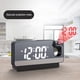 thumbnail image 5 of Reloj despertador Bearachild proyección termómetro pantalla LED USB ángulo ajustable Negro, 5 of 6