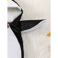 thumbnail image 5 of RUINIXCW Toddler Baby Halloween Penguin Costume Newborn Infant Girl Boy Halloween Animal Cosplay Outfit Penguin Shape Hooded Tops and Foot Covers Set, 5 of 9