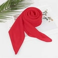 thumbnail image 3 of TRUBKH Hair Scarf for Women Satin Scarf Silk Scarf Silk Scarf for Women Hair Shawl Wraps for Women Bandanas for Women Pashmina Wraps for Women Red A, 3 of 3