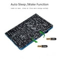 thumbnail image 4 of Allytech iPad 10.2 2019 Case with Pencil Holder iPad 7th Generation Tablet Case, PU Leather Smart Auto Sleep/Wake Shell Card Slot Slim Stand Cover for Apple iPad 7th Gen 10.2 inch iPad,Equation, 4 of 8