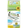 thumbnail image 2 of Purina Tidy Cats Breeze Cat Pad Refills, Spring Clean Fragrance, Clean & Easy Disposable Cat Pads for Breeze Cat Litter System, 10 Cat Pads (Pack - 4), 2 of 5