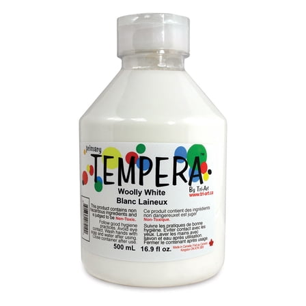 Tri-Art Liquid Tempera - White, 500 ml