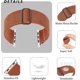 thumbnail image 4 of Correa elástica Solo Loop compatible con Apple Watch de 38 mm, 40 mm y 41 mm, correa trenzada de nailon elástico y hebilla ajustable, correa deportiva para iWatt para hombre y mujer., 4 of 5