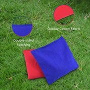 4x2Ft Regulation Premium Cornhole Set w/8 Bean Bags & Carry Case, Outdoor Family Lawn Beach Bean Toss Game