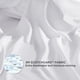thumbnail image 3 of Juego de sábanas Bedsure Twin XL GentleSoft, transpirable, color blanco, 3 of 8