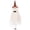 Orange, variant on BotaniNest Halloween Decorations Witch Hanging Ornament For Halloween Party And Home Window Display Scary Prank Prop