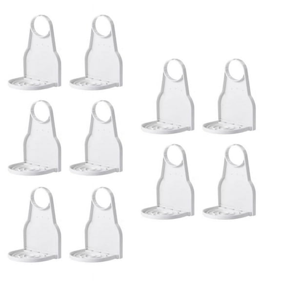 10 * Laundry Detergent Cup Holder-White