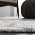thumbnail image 4 of SAFAVIEH Restoration Vintage Conway Abstract Distressed Area Rug, Grey/Ivory, 4' x 6', 4 of 9