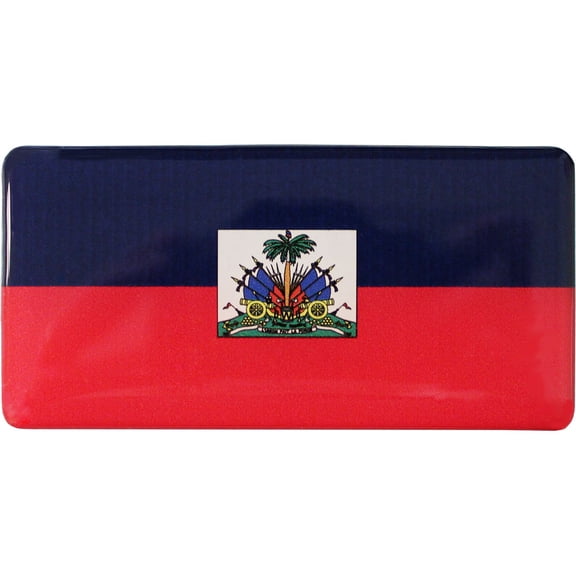 Haiti Domed Sticker