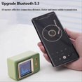 thumbnail image 3 of Retro Bluetooth Speaker Vintage Audio Sound System Brown, 3 of 5