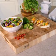 John Boos Rectangle Maple Cutting Board with Grips