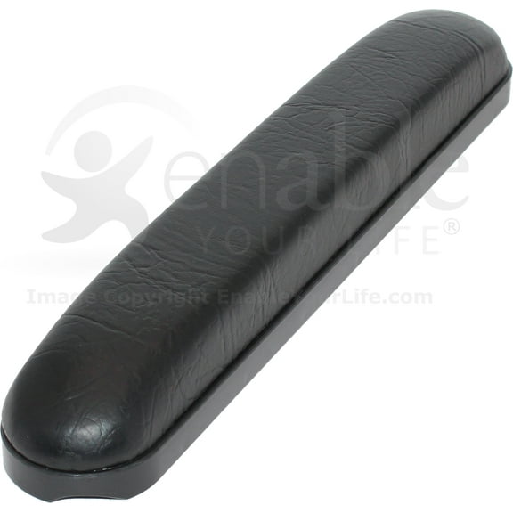 Wheelchair Armrest Pad with Premium Vinyl and High-Density Foam - Full Length (14 inch)