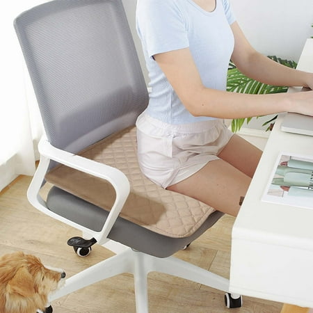 

Chair Cushion Seat Cushion for Desk Chair Soft Thickened Seat Cushions Easy To Clean No-Slip Solid Color Seat Cushion for Kitchen Dining Chair Patio Cushion (Beige Free Size)