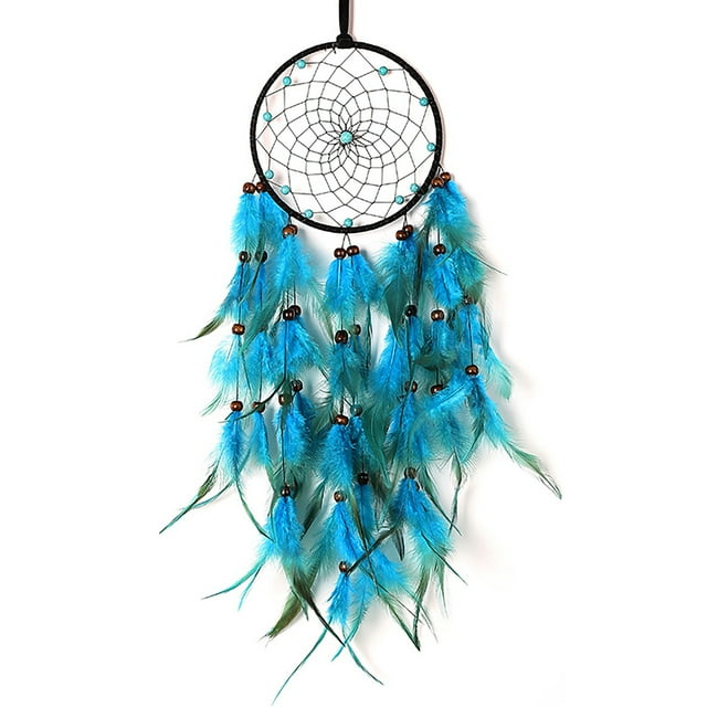 Wind Chime, Fumigated Feathers Decoration Wall Hanging Dream Catcher For Bedroom