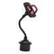 thumbnail image 1 of Soporte para teléfono con forma de taza para coche, soporte para teléfono móvil para vehículo, manguera larga, ajustable y flexible. Rojo, 1 of 9