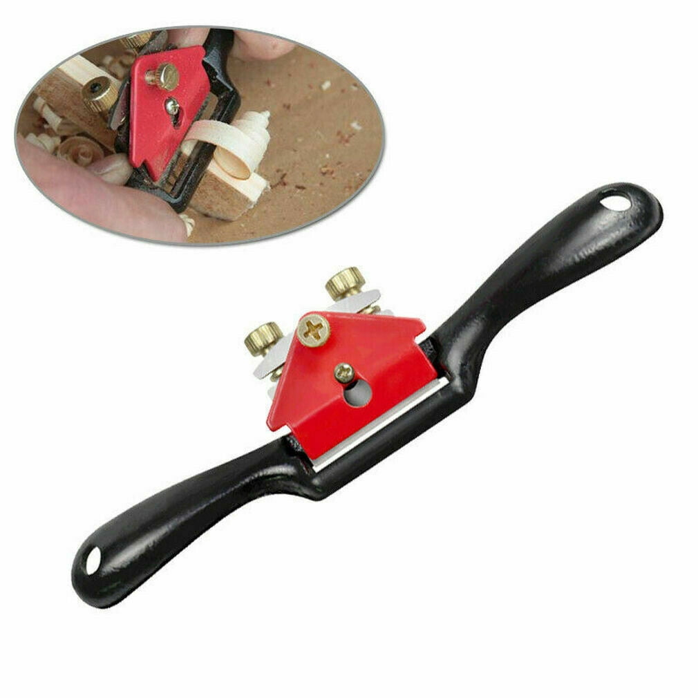 9inch Adjustable Manual Hand Wood Planer Door Plane for Woodworking Carpentry Tools, Black