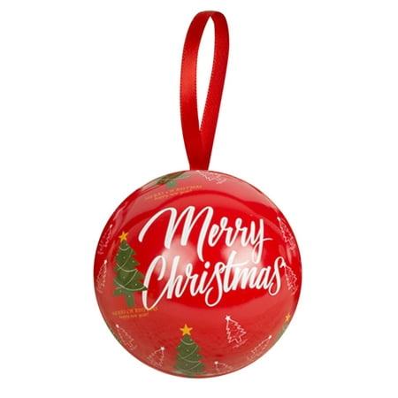 

Garland String Christmas Candy Jar Hanging Decorations Creative Christmas Tinplate Candy Ball Box Christmas Tree Hanging Ball Decorations Pendants That Can Be Given As Gifts Decorated Eggs