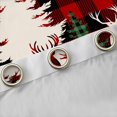 thumbnail image 4 of Manfei Animal Deer Curtains Pack of 2 (42x84 Each) for Female Men Adults,Merry Christmas Curtains Blackout,Geometric Plaid Bedroom Curtains,Breathable Home Decor, 4 of 6
