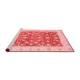 thumbnail image 2 of Ahgly Company Machine Washable Indoor Rectangle Oriental Red Traditional Area Rugs, 7' x 9', 2 of 4