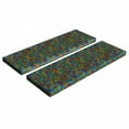 thumbnail image 1 of Colorful Bench Cushion Set of 2, Various Different Geometrical Shapes Rich in Color Complex Mosaic Structure Print, Standard Size Foam Pad and Decorative Cover, Multicolor, by Ambesonne, 1 of 4