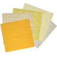 thumbnail image 1 of Cotton Craft Fabric, 50X50Cm Sewing Supplies Sewing Craft Fabric 2 Set Patch-Work Fabric  For Sewing For Quilting For DIY For Crafting ANGGREK Amarillo, 1 of 8