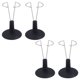 thumbnail image 4 of 4 soportes creativos para muñecas, soporte portátil para osos de peluche, estante de almacenamiento para muñecas de moda para el hogar, color negro, 15 cm, 4 of 6
