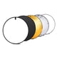 thumbnail image 2 of Andoer Reflector Circular de 60 cm con 5 Superficies de Luz: Oro, Plata, Blanco, Negro y Translúcido, Plegable y Portátil con Estuche, 2 of 2