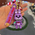 thumbnail image 1 of 5PCS Wholesale Cartoon Game Action Figure FNAF Freddy's Fazbear Bear Doll Model Toy Five Nights Freddy Keychain For Gift, 1 of 5