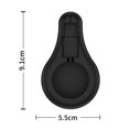 thumbnail image 5 of Cubierta Protectora Cargador Silicona Enrollador Cable para Cargador Oura Ring Gen3 (negro), 5 of 5