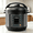 Black-3QT, variant on Atilioo 3QT Electric Pressure Cooker, 10-in-1 Multi Cooker, Stainless Steel Non-Stick Pot, Slow Cook, Yogurt Maker, Rice Cooker, Saute Steamer with Recipe, Black