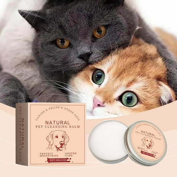 Pet Tear Stain Remover Balm Natural Eye Care for Dogs and Cats Gently Cleanses and Restores Sparkling Eyes