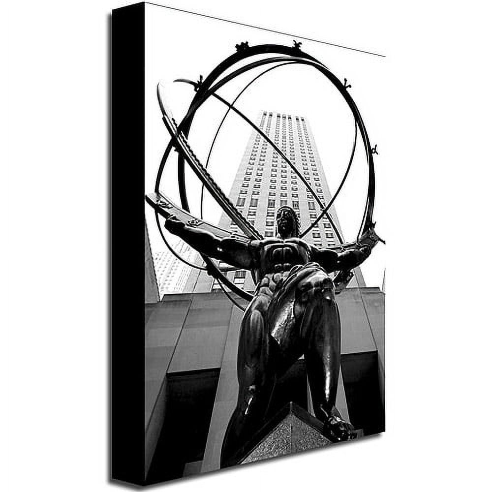 Trademark Art "Atlas" Canvas Wall Art by CATeyes