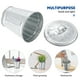 thumbnail image 4 of Botes de basura y papeleras ligeros y portátiles, de metal, 4 of 6