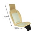 thumbnail image 3 of Taicans Cooling Car Seat Cushion,Cooling Car Seat Cover,12V Automotive Adjustable Temperature Comfortable Cooling Car Seat Cushion,Anti Slip Car Seat Cushion,Universal Fit(Beige), 3 of 6